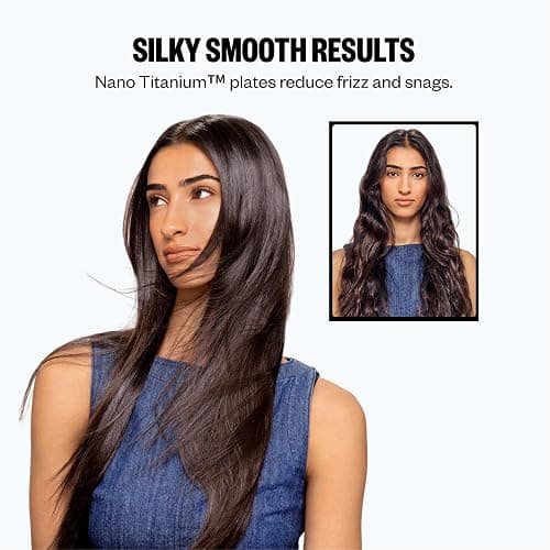 BabylissPRO Nano Titanium Ultra-Sleek Hair Straightener, Flat Iron for All Hair Types thumbnail 3