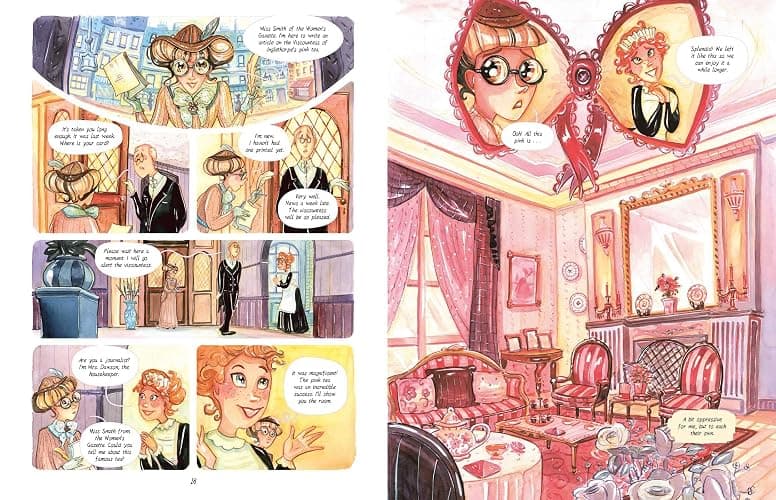 Enola Holmes: The Graphic Novels: The Case of the Peculiar Pink Fan, The Case of the Cryptic Crinoline, and The Case of Baker Street Station (Volume 2) thumbnail 3