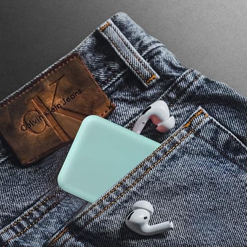 Kintion Pocket Mirror, 1X/3X Magnification LED Compact Mirror (Cyan) | Travel Mirror with Light for Purse, 2-Sided, Portable, Folding, Handheld, Small Lighted Mirror for Gift thumbnail 5