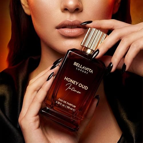 Bellavita Luxury Honey Oud Intense Eau De Parfum | Long-Lasting Unisex Perfume | 100 ml | Honey, Oud, Vanilla & Amber Fragrance | Rich Oriental Woody Perfume for Men & Women thumbnail 3