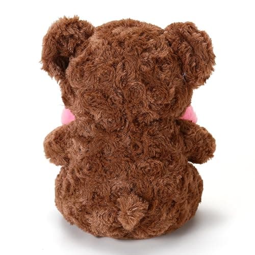 ABEARCAR Cute Teddy Bear Stuffed Animals with Pink Heart for Kids,Soft Teddy Bear Plushies Valentine's Day, for Girlfriend Kids or Mom thumbnail 4