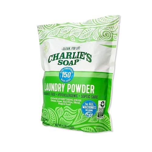 Charlie’s Soap Laundry Powder New (150 Loads, 1 Pack) Fragrance Free Hypoallergenic Plant Based Deep Cleaning Laundry Powder – Biodegradable Eco Friendly Sustainable Laundry Detergent thumbnail 6