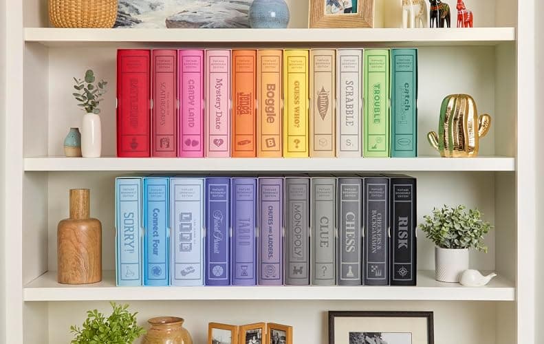 WS Game Company Collection of 22 Vintage Bookshelf Board Games Including Scrabble, Monopoly, Clue, Yahtzee, Battleship, Chess, Candy Land & Sorry! - Classic Family Games for Kids & Adults thumbnail 2
