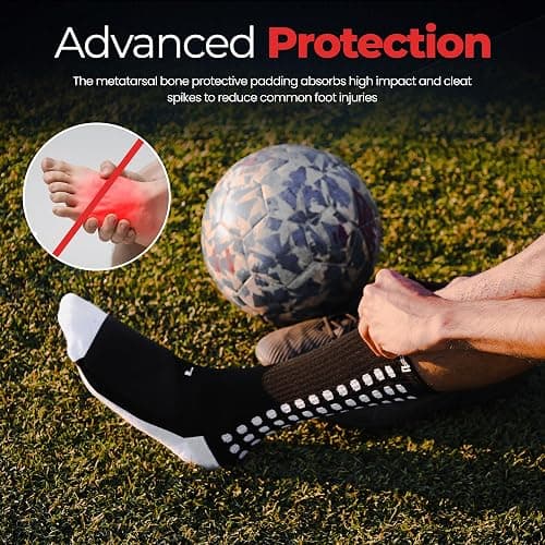 MediCaptain Protective Grip Sock + Pre Cut Sock Sleeve Bundle Pack (Black) thumbnail 8