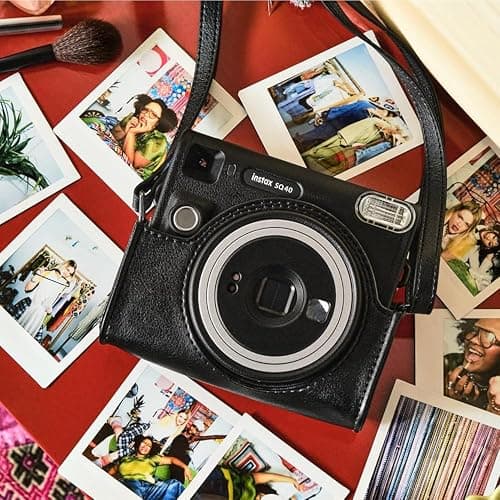 Fujifilm Instax Square SQ40 Instant Camera Black + 20 Instax Film Prints + More thumbnail 8