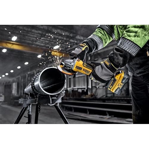 DEWALT 20V MAX XR Brushless Cordless 4-1/2 in. - 5 in. Variable Speed Slide Switch Grinder (Tool Only) (DCG411VSB) thumbnail 2