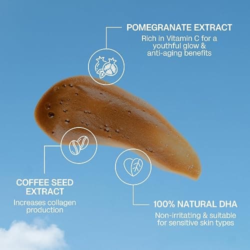 Bali Body Self Tanner Mousse Dark – Sunless Tanning Foam for Body | Natural, Streak-Free, Fake Tan | Vegan, Cruelty-Free, Organic Self Tan Mousse for All Skin Types (200ml/6.7 fl oz) thumbnail 3