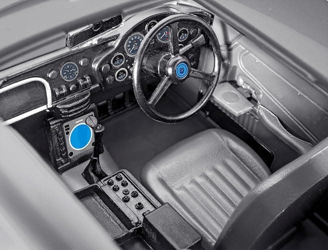 Revell 07746 James Bond Aston Martin DB5 (Click System) 1:24 Scale Unbuilt, Pre-Coloured, Click-Together (Non-Glue), Plastic Model Kit thumbnail 4