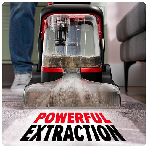 Dirt Devil Full Size Carpet Cleaner Machine for Carpet and Upholstery, Deep Cleaning Carpet Shampooer Machine with Two Cleaning Modes, Pair with Dirt Devil Carpet Cleaner Solution thumbnail 2