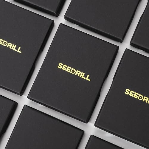 SEEDRILL Bracelets for Women Trendy Waterproof 316 Stainless Steel 18K Real Gold Plated Jewelry Sets Chunky Stackable Cuban Link Paperclip Herringbone Rope Chain Bracelet Pack Gifts Silvery/Gold-Tone thumbnail 7