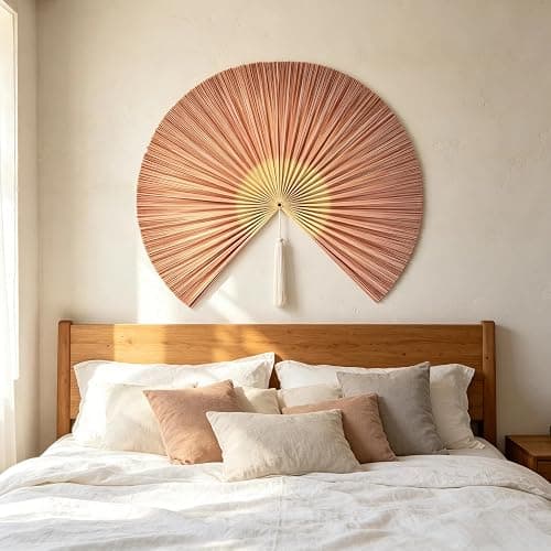 Bamboo Wall Fan Decor thumbnail 5