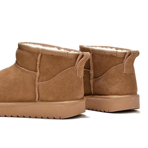 Project Cloud 100% Genuine Leather Ankle Boots for Women - Water Resistant with Memory Foam Insole Winter Boots for Women - Trending Shoes & Comfortable Women's Ankle Boots (Hippy) thumbnail 7