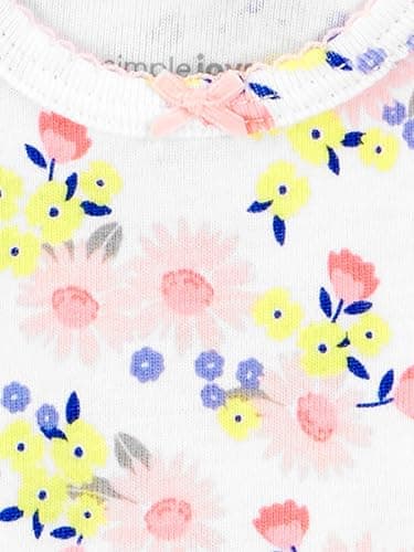 Simple Joys by Carter's Baby-Girls 6-Pack Short-Sleeve Bodysuit thumbnail 6