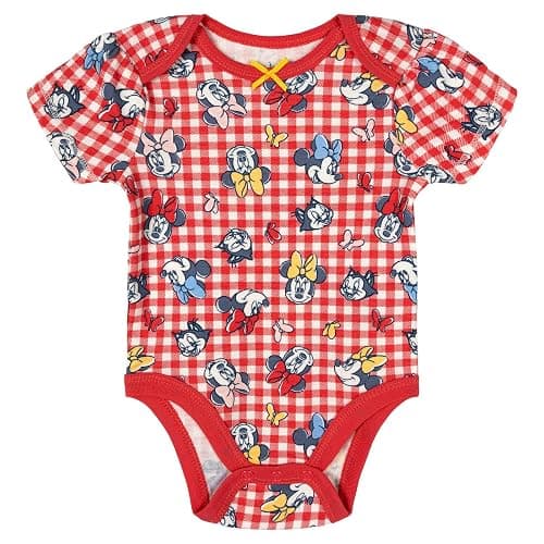 Disney Classics The Aristocats Lion King Winnie the Pooh Pixar Toy Story Baby Girls 5 Pack Bodysuits Newborn to Infant thumbnail 2