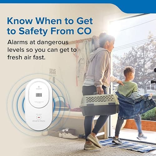 Kidde Carbon Monoxide Detector, Plug-in & AA Battery Backup, COP | Rotating Plug with Power Surge Immunity, LED Status Lights, Loud 85 Db Alarm, Ideal for Homes & Apartments, 5th Edition thumbnail 3