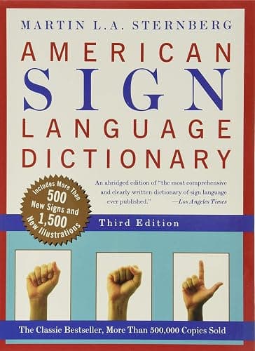 American Sign Language Dictionary-Flexi: The Most Authoritative ASL Reference with 5,000+ Signs and 8,000+ Illustrations - Image 1