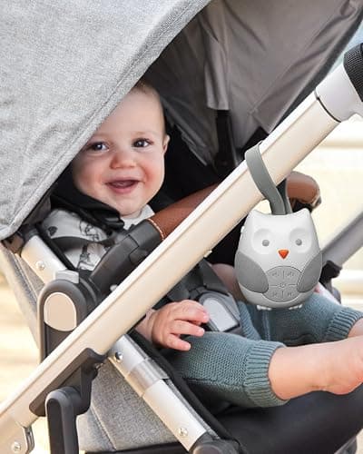 Skip Hop Portable Baby Sound Machine, Stroll & Go, Owl thumbnail 7