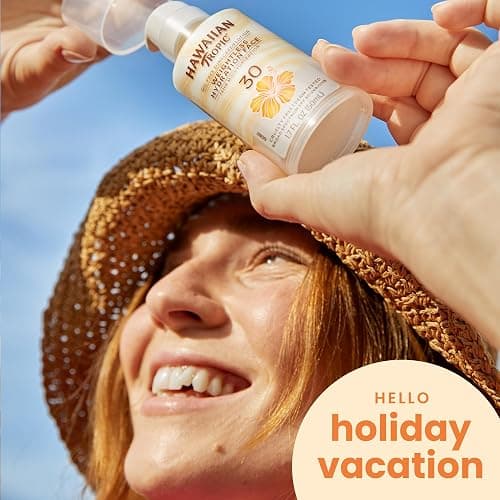 Hawaiian Tropic Weightless Hydration Lotion Sunscreen for Face SPF 30, 1.7oz | Travel Size Sunscreen Lotion, Beach Essentials, Sun Protection, Travel Sunblock Face, Summer Essentials, 1.7 fl oz thumbnail 3