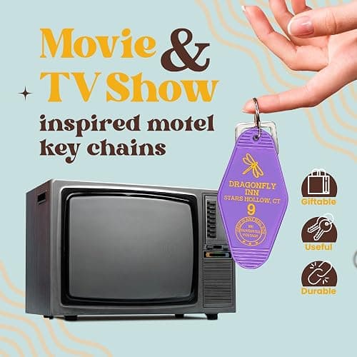 Chillkat Vintage Hotel Motel Keychain thumbnail 7