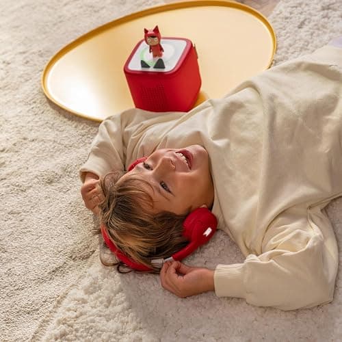 Tonies Bluetooth Headphones for Toniebox 2 - Sunset Red thumbnail 2