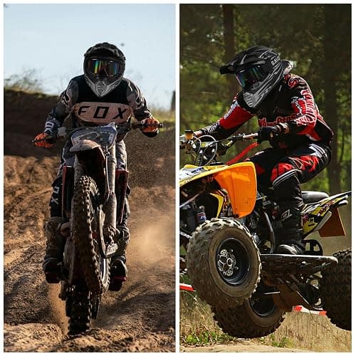 DOT Approved Youth Kids Motocross Helmet - Ultra-Lightweight Full Face Dirt Bike/ATV Helmet with Goggles, Gloves & Face Shield (4-Piece Set) thumbnail 2