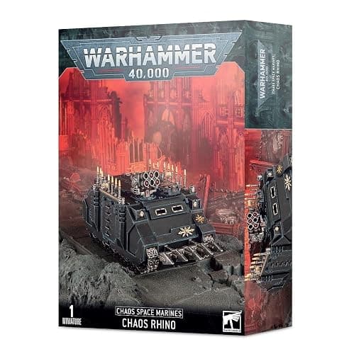 Games Workshop Warhammer 40k - Space Marine du Chaos Rhino Age 14+ thumbnail 2