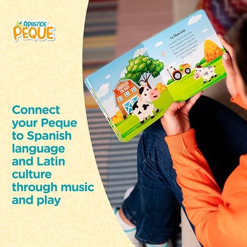 Aprende Peque Musical Sound Book for Toddlers 1–4 | Canta con Isa: Mis Canciones Favoritas | Interactive Spanish Music Book for Kids | 6 Songs thumbnail 4