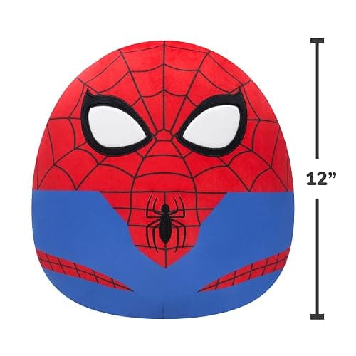 Squishmallows Original 12in Marvel Spider-Man Plush (Medium-Sized) thumbnail 3
