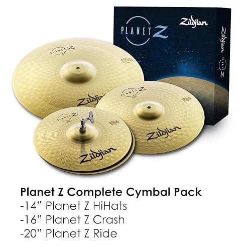 Avedis Zildjian Company Planet Z Complete Cymbal Set - 14/16/20-inch thumbnail 2