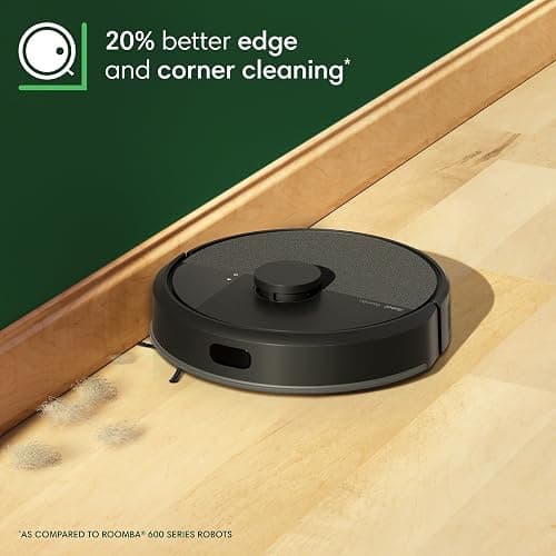 iRobot Roomba 105 Vac Robot Vacuum with AutoEmpty Dock - Self-Empties for 75 Days, Easy to use, Intense Power-Lifting Suction, LiDAR Navigation, Multi-Surface Cleaning, Cleans in Neat Rows thumbnail 7