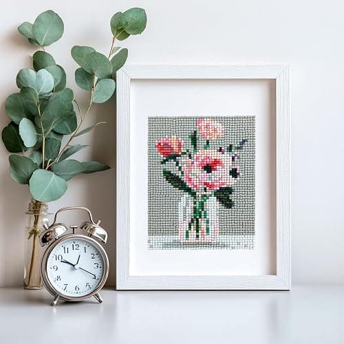 LuwoArte 6 Pack Diamond Painting Kits for Adults – Flower-Themed Diamond Art Kits – Full Drill DIY Paint Gem Art for Adults – Brilliant 5D Diamond Painting Kit – Relaxing Craft for Home Wall Décor thumbnail 8