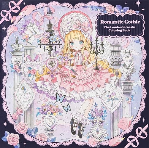 Romantic Gothic: The London Sirosaki Coloring Book - Image 1