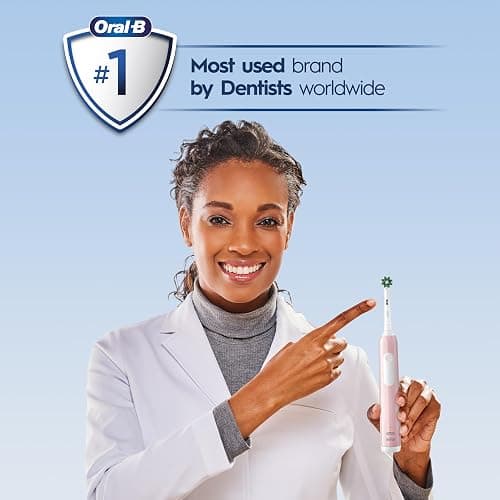 Oral-B Pro 1000 Rechargeable Electric Toothbrush, White thumbnail 7