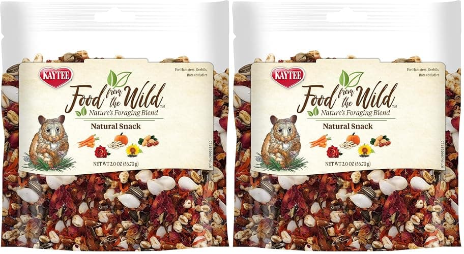 Kaytee Food, Small Pet Snack | Natural | For Rodents | 2 Ounces | Pack of 2 - Image 1