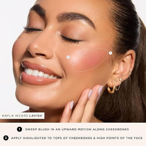 Tarte Amazonian Clay 12-hour Blush – Mineral Pigment Sheer Blush With Vitamin E & Olive Oil for Lightweight Longwear & Buildable Coverage, Vegan & Cruelty Free thumbnail 4