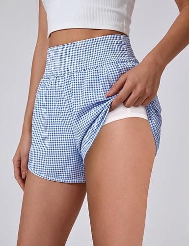 BMJL Women's Athletic Shorts High Waisted Running Short Pocket 2.5" Sporty Shorts Gym Workout Shorts thumbnail 3