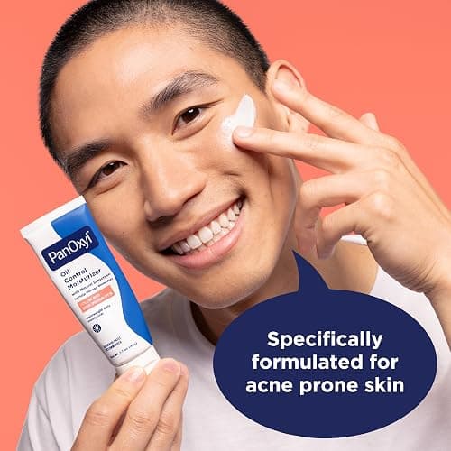 PanOxyl AM Oil Control Moisturizer, NEW Sheer Formula, Absorbs Excess Oil and Reduces Shine, with Mineral Sunscreen for Acne Prone and Oily Skin - SPF 30-1.7 oz thumbnail 5