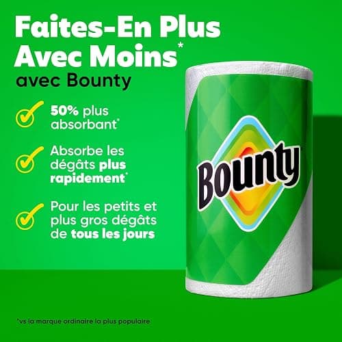 Bounty Paper Towels Select-A-Size White, 12 Double Rolls = 24 Regular Rolls thumbnail 10