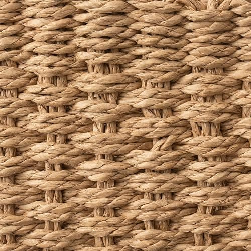 LA JOLIE MUSE Small Wicker Baskets for Organizing, Recycled Paper Rope Storage Basket Container Bins for Shelves Bathroom Cupboards Drawer, Decorative Square Basket Organizer Set of 3 thumbnail 6