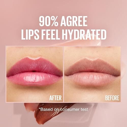 Maybelline New York Lifter Gloss Hydrating Lip Gloss with Hyaluronic Acid, Bubblegum, Sheer Bright Pink, 1 Count thumbnail 4