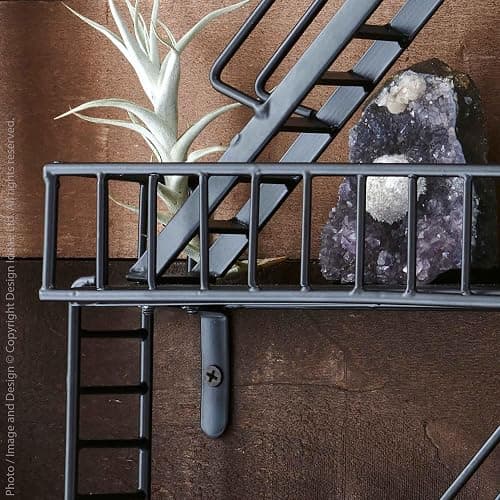 Design Ideas 3 Tier Novelty Fire Escape Steel Shelf for Storage in Bathroom, Kitchen, and Bedroom thumbnail 5
