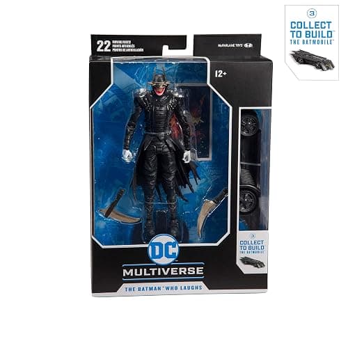 McFarlane Toys DC Multiverse Batman Who Laughs Action Figure with Build-A Rebirth Batmobile (Piece 3) thumbnail 8