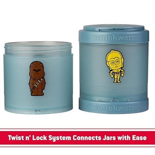Whiskware Star Wars Stackable Snack Pack, Darth Vader & Storm Trooper thumbnail 4