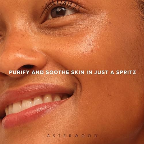 Asterwood Hypochlorous Acid Spray for Face - Targets Acne, Redness, Irritation - Multi-Purpose Skin Repair - Antibacterial, Antimicrobial - After Gym/Post-Workout Facial Mist - 4 Fl Oz thumbnail 4