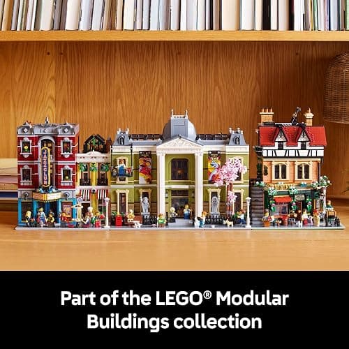 LEGO Icons Tudor Corner Building Set for Adults 18+ - DIY Miniature House Kit - Collectible Mini House Building Set for Men and Women - Crafting Gift for Adults - 10350 thumbnail 7