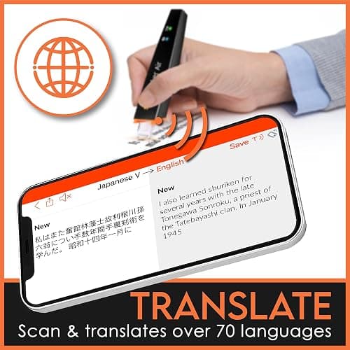 Scanmarker Air Reading Pen & Pen Scanner | Translator Pen for Dyslexia, Students & Professionals - Compatible with Mac, Windows, iOS & Android thumbnail 7