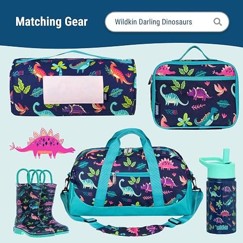 Wildkin Kids 15-inch Elementary School Backpack – Durable Padded Bag with Adjustable Straps for School, Travel & Everyday Use, Multiple Pockets, Boys & Girls Ages 5–10 – Dino Pals thumbnail 7