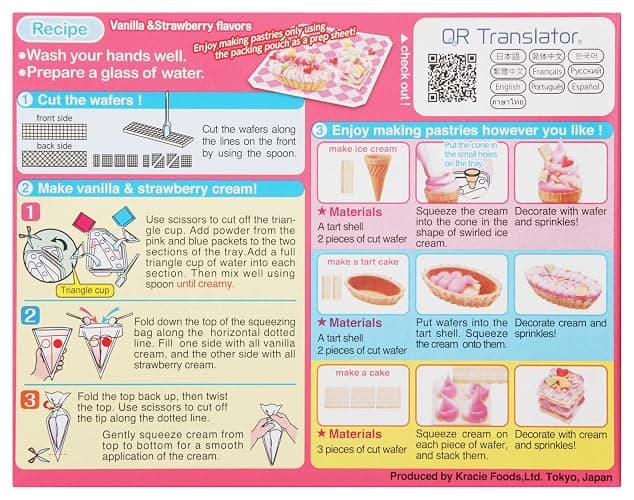 Kracie Popin' Cookin' DIY Candy Cake Kit, No Bake, 0.9 Ounces (Pack Of 1) thumbnail 5