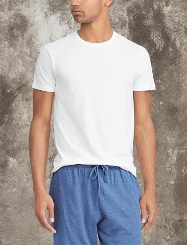 POLO Ralph Lauren Men's Slim Fit Cotton Crew Undershirts 3 Pack thumbnail 7