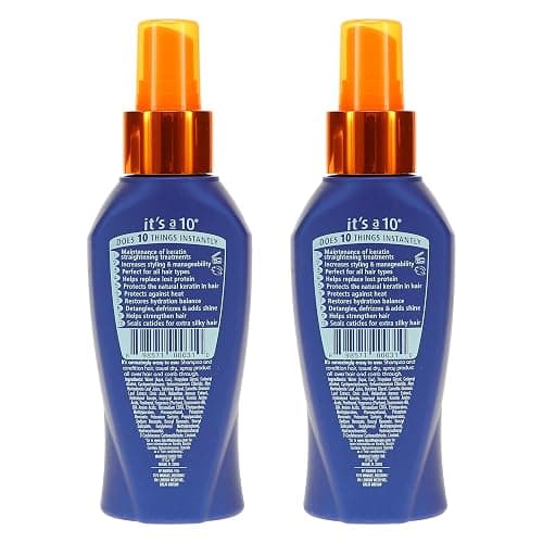 It's a 10 Haircare Miracle Leave-In Conditioner Spray w/Keratin - 4 oz. - 2ct thumbnail 4